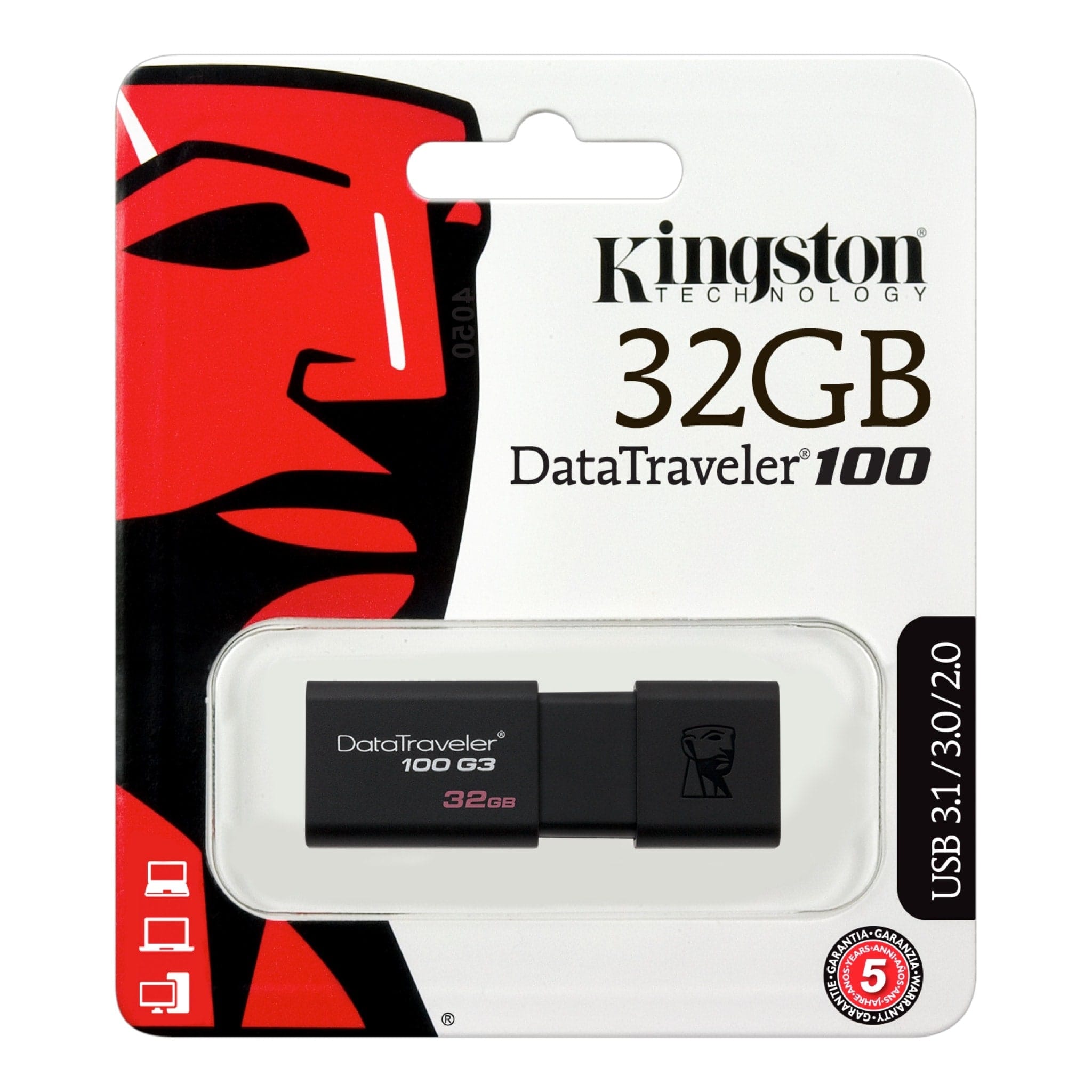 32GB DATA THUMBDRIVE